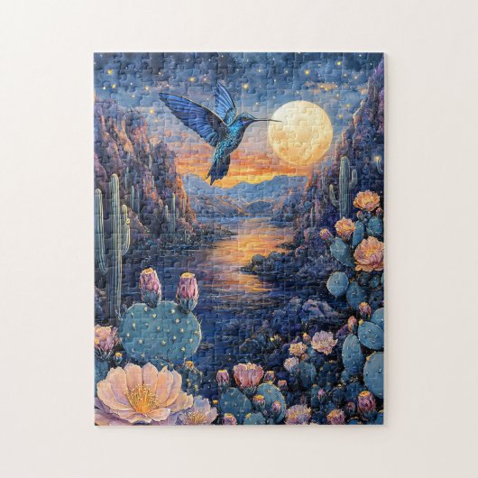 Hummingbird Landschaftlich Puzzle (Vertikal)