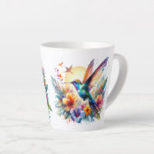 Hummingbird Latte Tasse (Rechte Ecke)