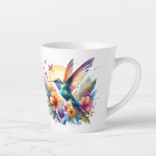 Hummingbird Latte Tasse (Rechts)