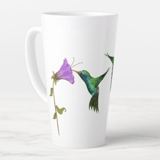 Hummingbird Latte Tasse (Linke Ecke)