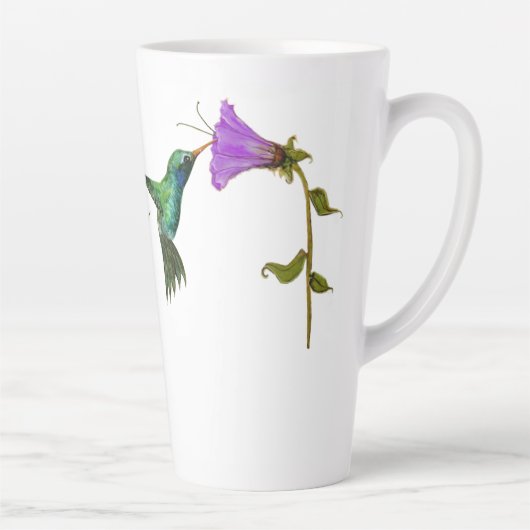 Hummingbird Latte Tasse (Rechts)