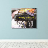 Hummingbird lehren im Wasser Leinwanddruck (Insitu (Holzboden))