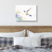 Hummingbird Leinwanddruck (Insitu (Schlafzimmer))