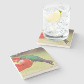 HUMMINGBIRD/LILA SABREWING/STONE-UNTERSETZER STEINUNTERSETZER (Seitenansicht)