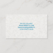 Hummingbird-Logo Visitenkarte (Rückseite)