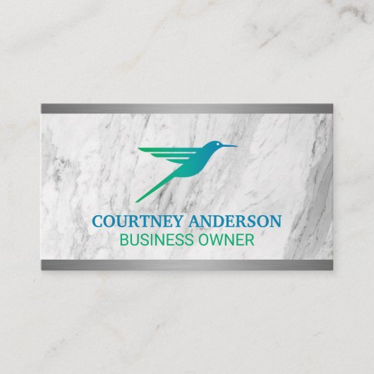 Hummingbird-Logo Visitenkarte (Vorderseite)