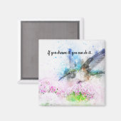 Hummingbird Magnet (Vorderseite/Rückseite)