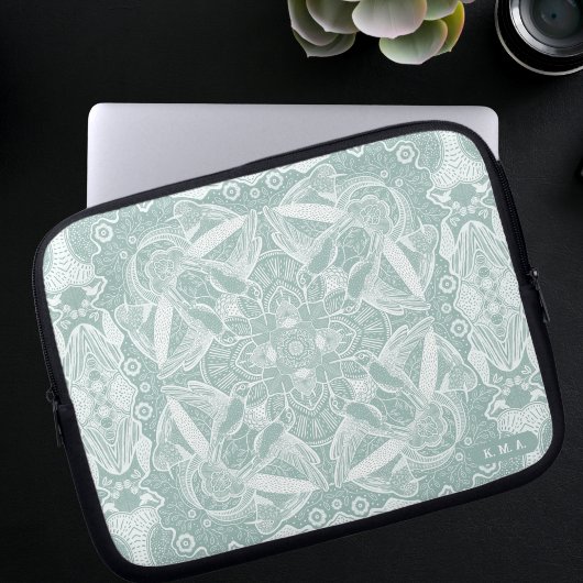 Hummingbird Mandala Laptopschutzhülle