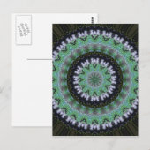 Hummingbird Mandala Postkarte (Vorne/Hinten)