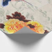 HUMMINGBIRD MARIGOLD Wrapping Paper Geschenkpapier (Ecke)