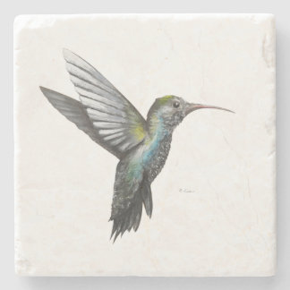 Hummingbird-Marmor-Untersetzer Steinuntersetzer
