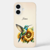 Hummingbird mit Blume Case-Mate iPhone Case (Rückseite)