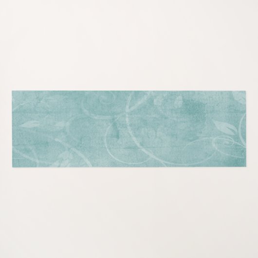 Hummingbird mit Geblüht Hintergrund Yogamatte (Rückseite (Horizontal))