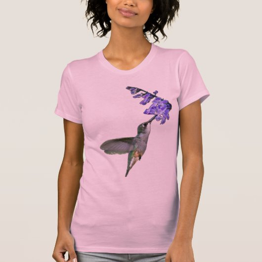 Hummingbird mit Mona Lavender T-Shirt (Vorderseite)