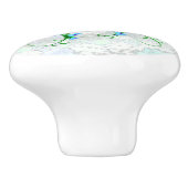 Hummingbird mit Morgengläsern Keramikknauf (Seitenansicht)