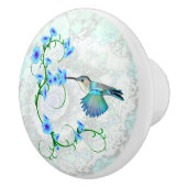 Hummingbird mit Morgengläsern Keramikknauf (Rechts)