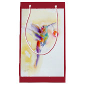 Hummingbird mit Ornament Kleine Geschenktüte (Vorderseite)