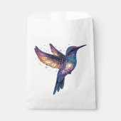 Hummingbird mit Sternenhimmel-Galaxy-Vogel Geschenktütchen (Vorderseite)
