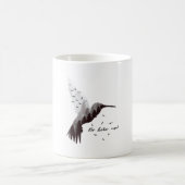 Hummingbird mit Wald Kaffeetasse (Mittel)