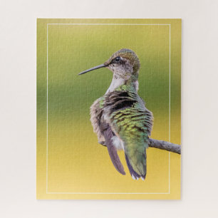 Hummingbird mit Warnhinweis   Puzzle