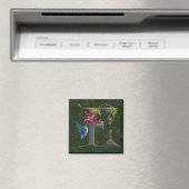 Hummingbird Monogram E Magnet (In Situ (Geschirrspüler))