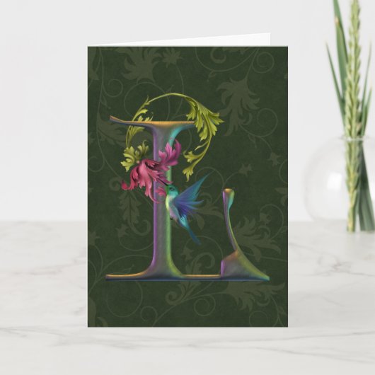 Hummingbird Monogram L (Vorderseite)