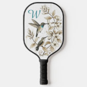 Hummingbird Monogram Pickleball Paddle (Vorderseite)