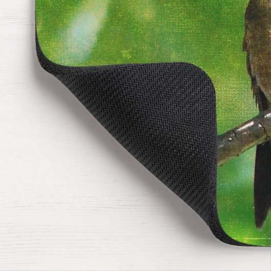 Hummingbird Morning Mousepad (Ecke)