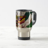 Hummingbird Moth Reisebecher (VorderseiteRechts)