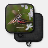 Hummingbird Moth Topflappen (Vorderseite/Rückseite)