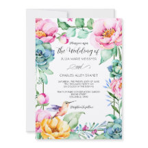 Hummingbird Motif Wedding