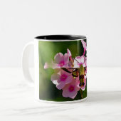 Hummingbird-Motte Zweifarbige Tasse (Vorderseite Links)