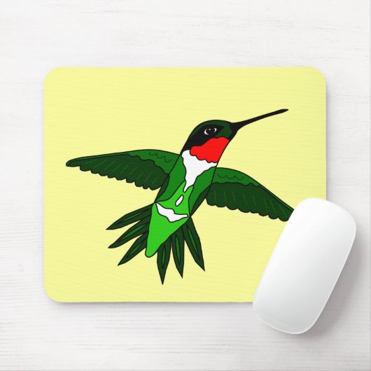 Hummingbird Mousepad (Mit Mouse)