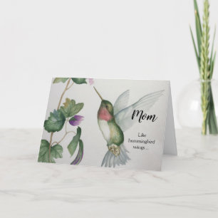 Hummingbird Muttertagskarte Karte