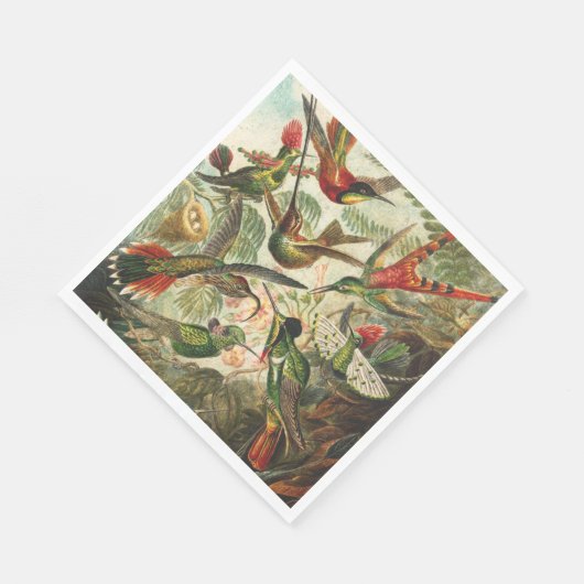 Hummingbird Napkins oder Decoupage Serviette (Ecke)