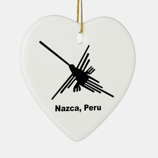 Hummingbird Nazca, Peru Keramikornament (Rechts)