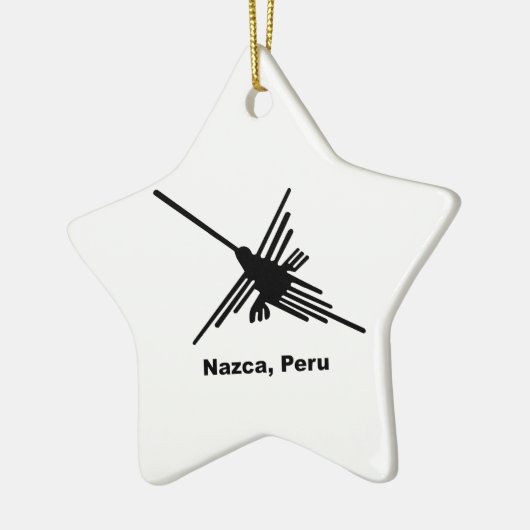 Hummingbird Nazca, Peru Keramikornament (Links)