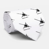 Hummingbird Nazca, Peru Krawatte (Gerollt)