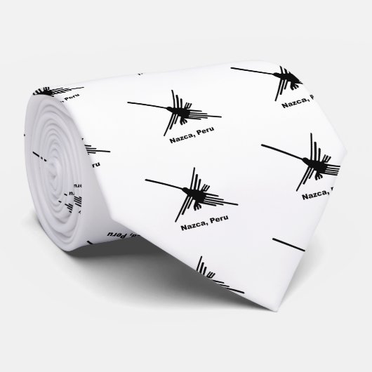 Hummingbird Nazca, Peru Krawatte (Gerollt)