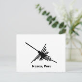 Hummingbird Nazca, Peru Postkarte (Stehend Vorderseite)