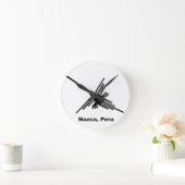 Hummingbird Nazca, Peru Runde Wanduhr (Zuhause)