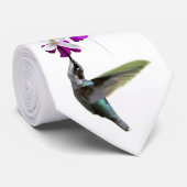 Hummingbird Necktie Krawatte (Gerollt)