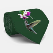 Hummingbird Necktie Krawatte (Gerollt)