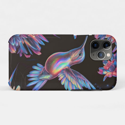 Hummingbird Niedlich Case-Mate iPhone Hülle (Rückseite (Horizontal))