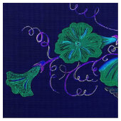 Hummingbird Nights Stoff (Nahaufnahme)