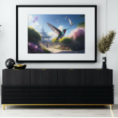 Hummingbird nimmt Flugplakat Poster