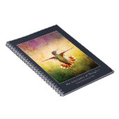 Hummingbird Notebook | Nature Art Journal Notizblock (Rechte Seite)