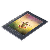 Hummingbird Notebook | Nature Art Journal Notizblock (Linke Seite)