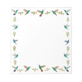 Hummingbird Notepad Notizblock (Vorderseite)