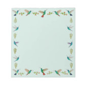 Hummingbird Notepad Notizblock (Vorderseite)